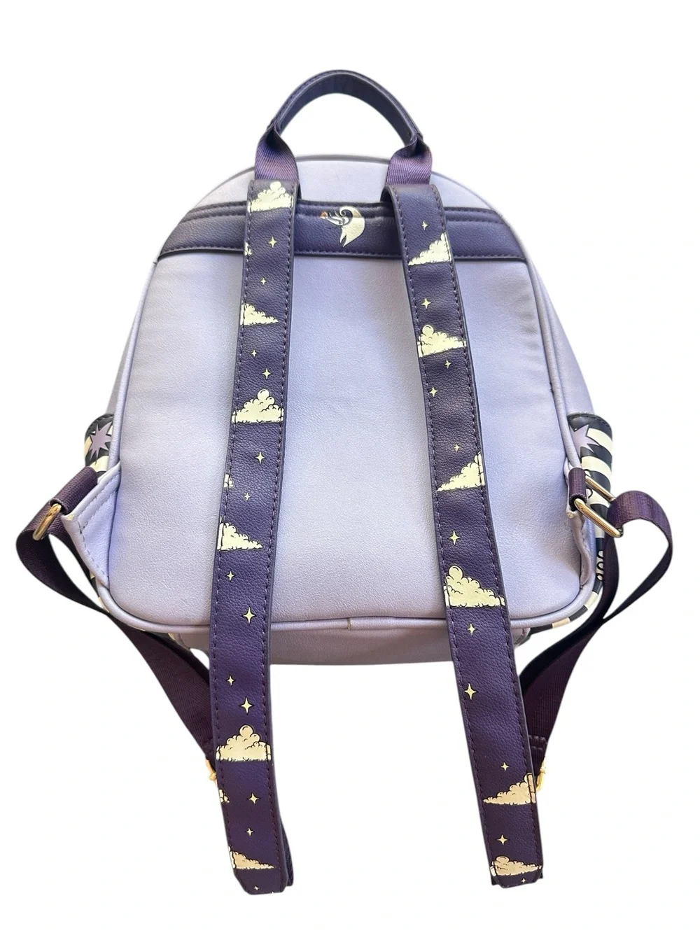 The Nightmare Before Christmas Pastel Gradient Mini Backpack - Purple/Blue
